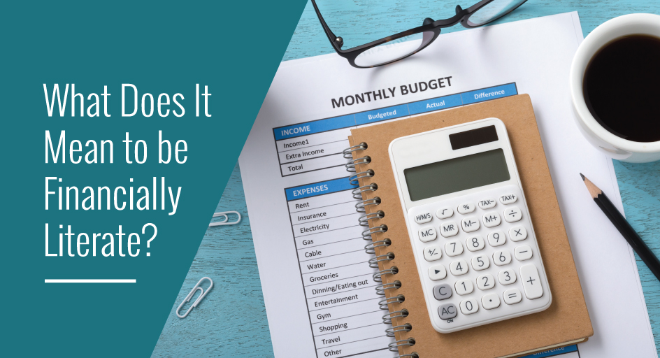 blog image of monthly budget tracker suggesting financial literacy for april financial literacy month