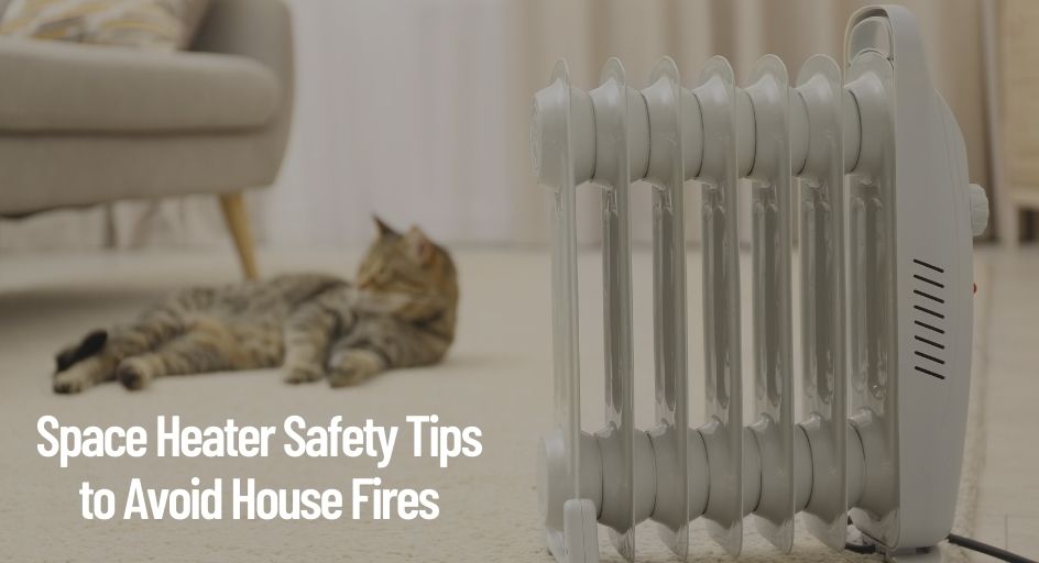 blog image of a home using a space heater