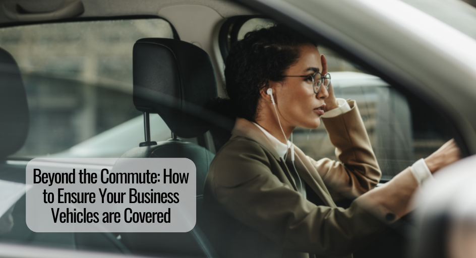 image of woman running a company errand in her personal vehicle