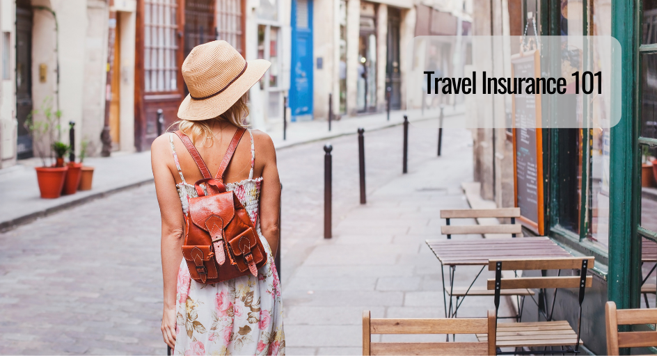 woman traveling in a foreign country