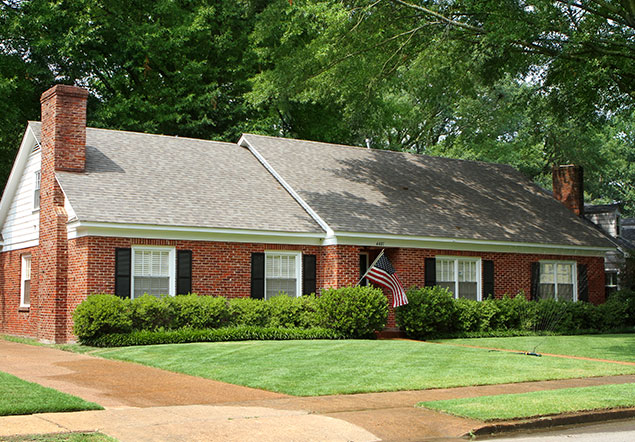 Brick one-story with homeowners insurance in Fort Wayne